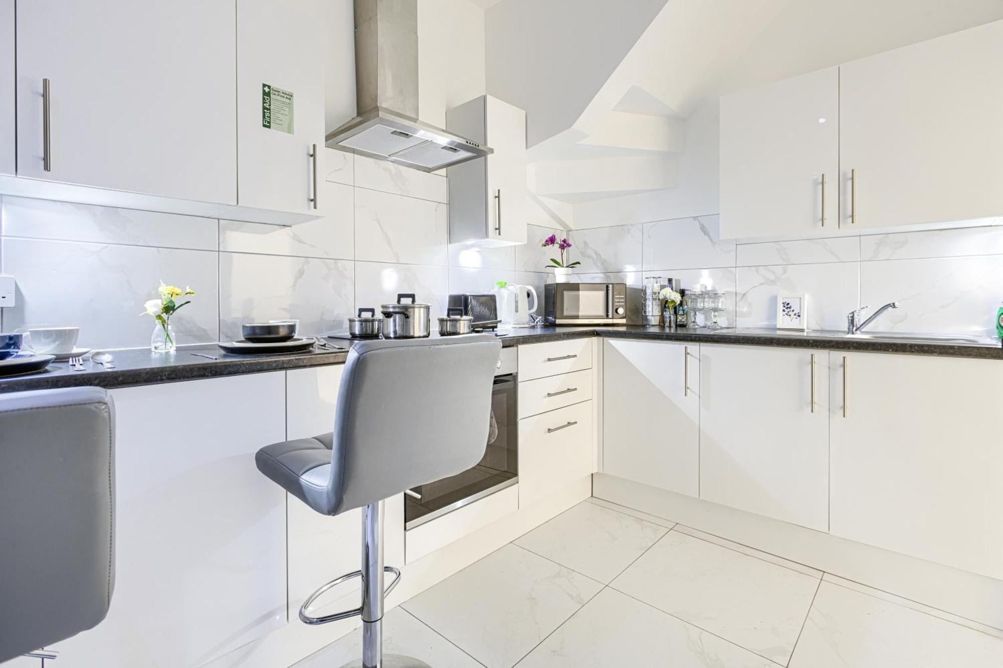 The Finsbury Deluxe Apartments Londen Buitenkant foto