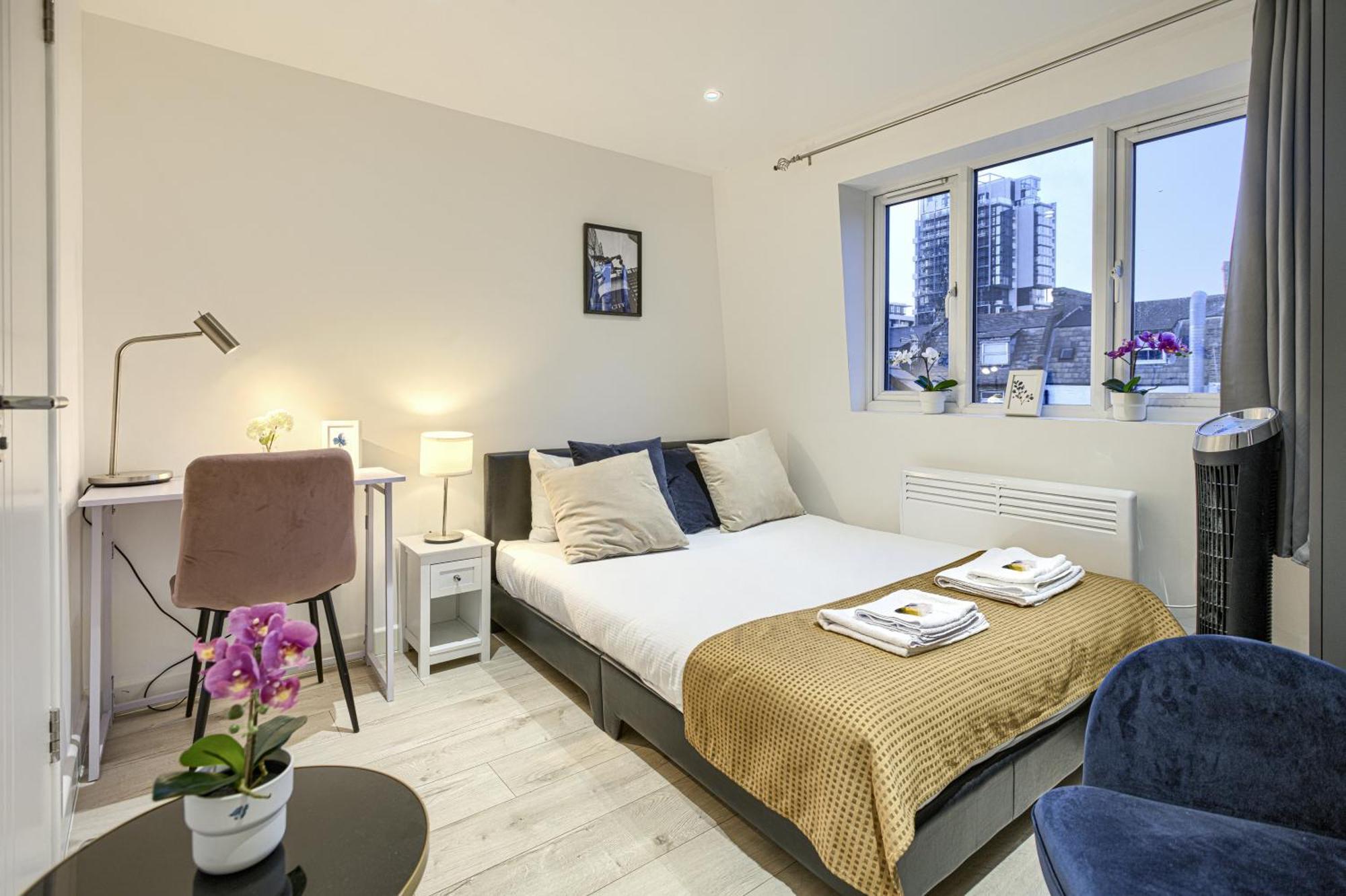 The Finsbury Deluxe Apartments Londen Kamer foto