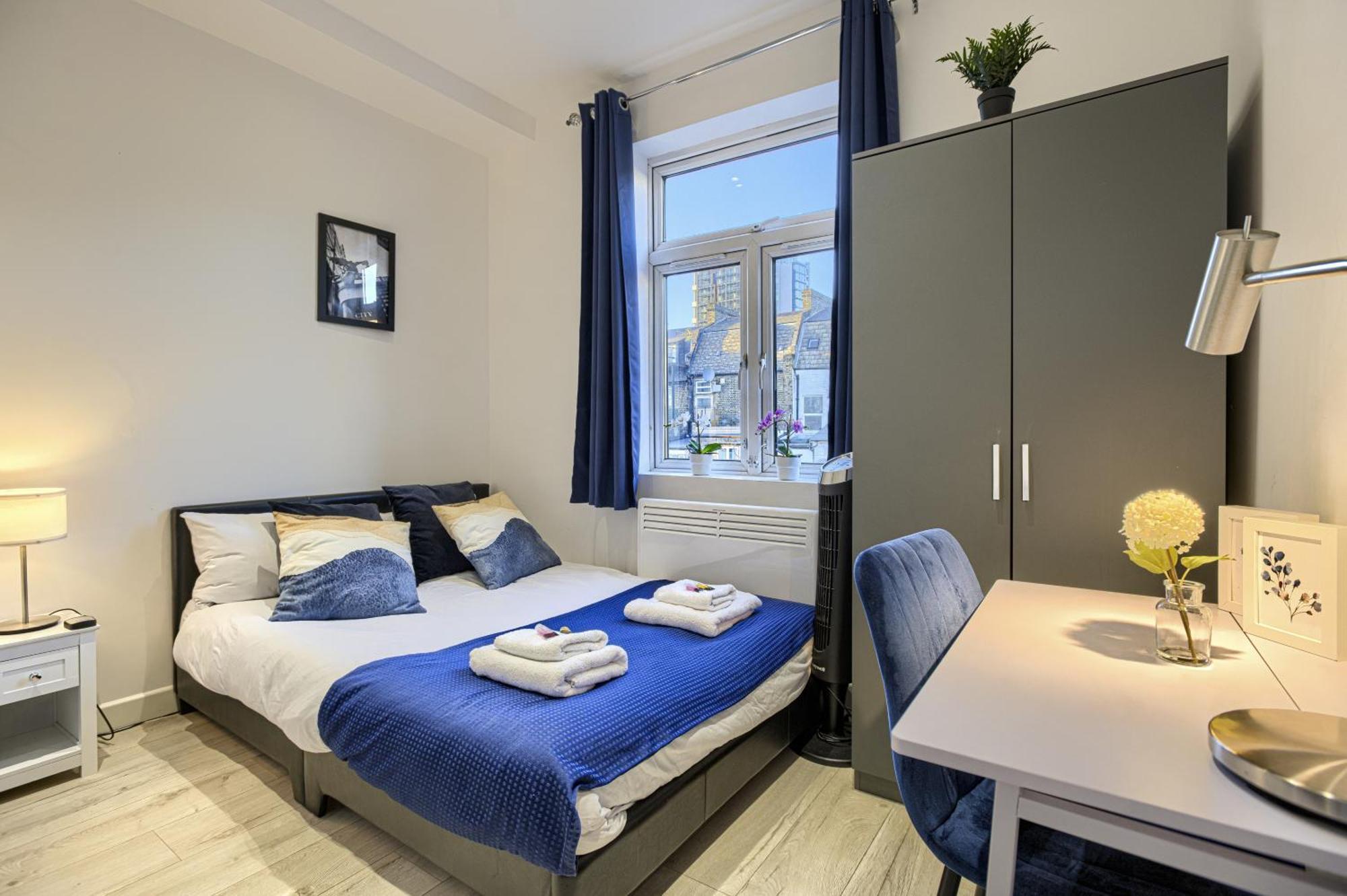 The Finsbury Deluxe Apartments Londen Kamer foto