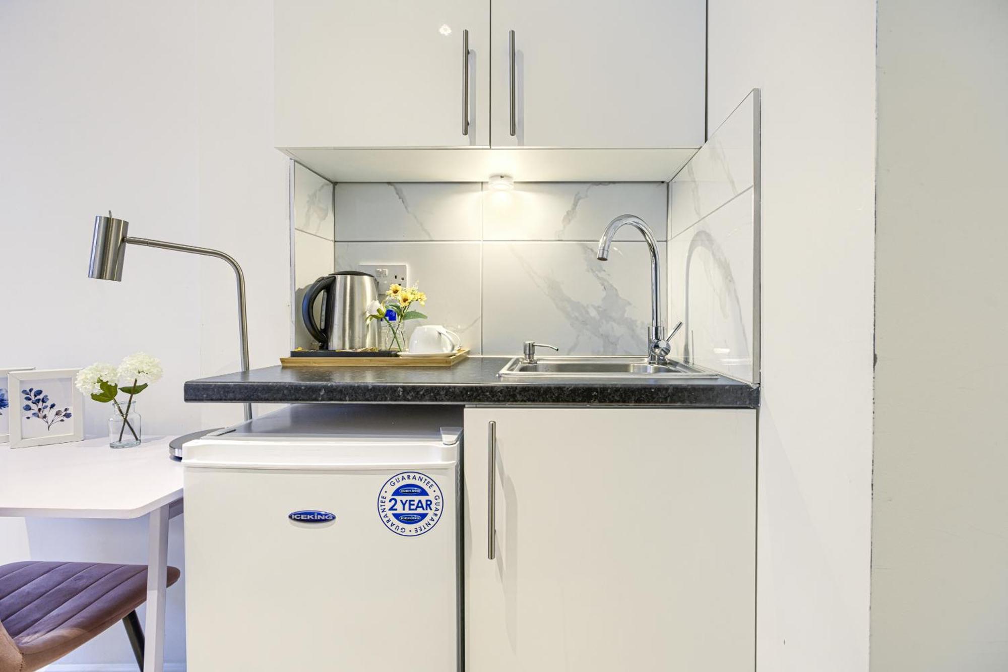 The Finsbury Deluxe Apartments Londen Kamer foto