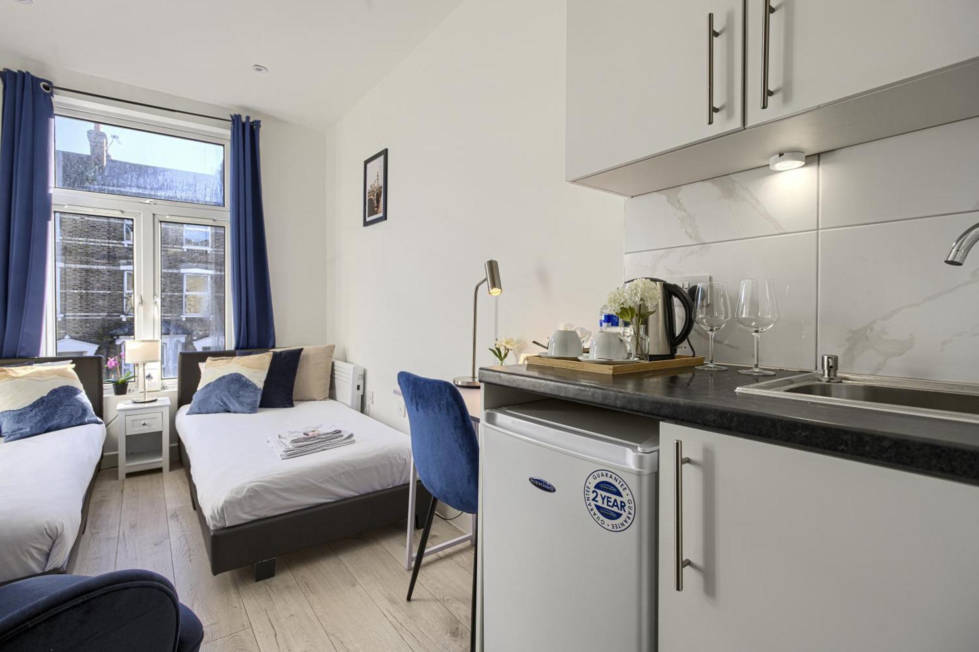 The Finsbury Deluxe Apartments Londen Kamer foto